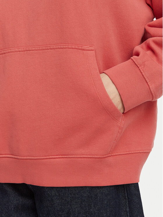 Quiksilver Quiksilver Felpa Esential Hoodie EQWFT03191 Corallo Regular Fit