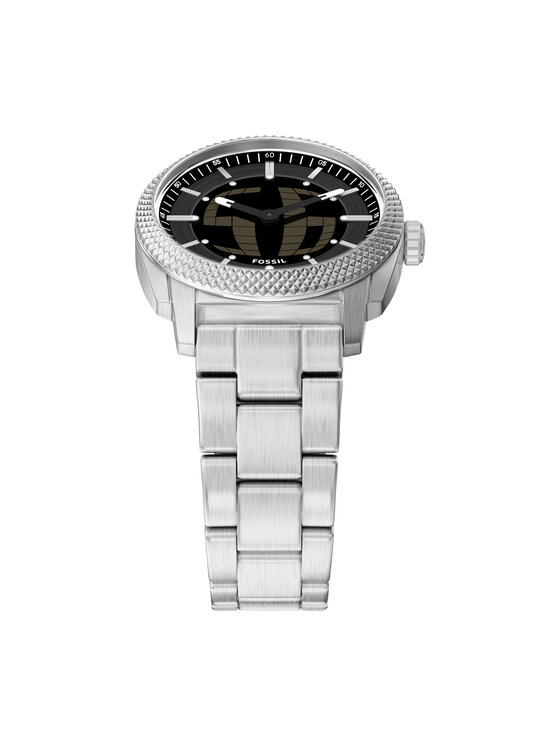 Fossil Fossil Часовник Machine Big Tic FS6155 Сребрист