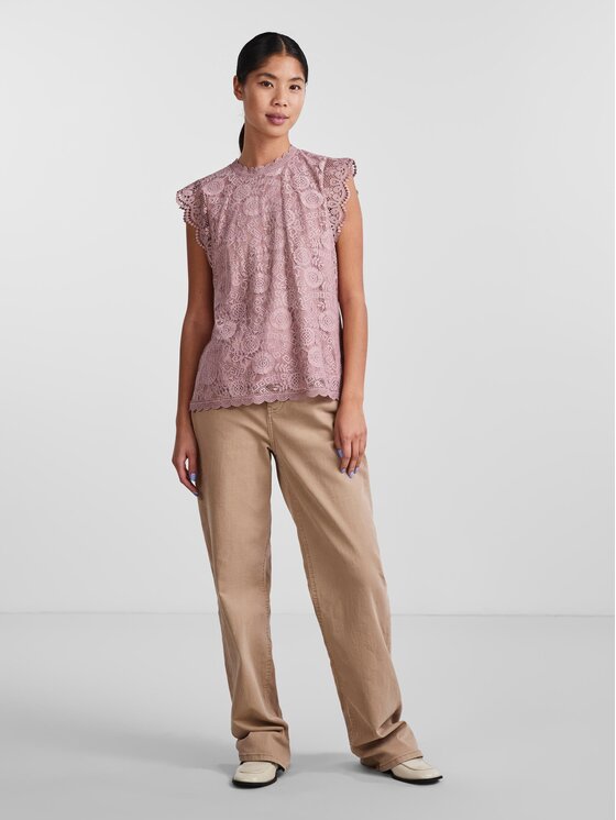 Pieces Pieces Μπλουζάκι 17120454 Ροζ Regular Fit