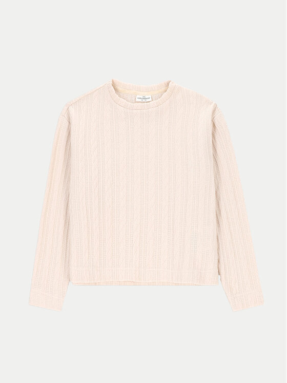 Coccodrillo Coccodrillo Sweatshirt ZC4133001EPG Écru Regular Fit