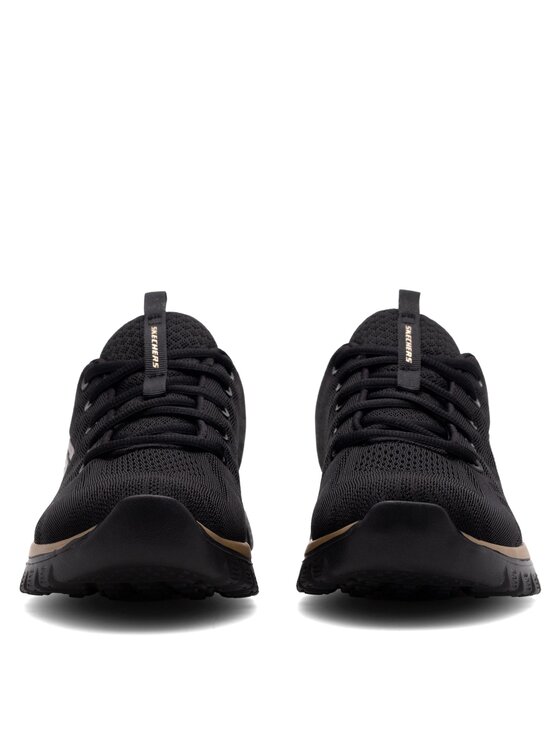 Skechers Skechers Сникърси GRACEFUL 12615 BKRG Черен