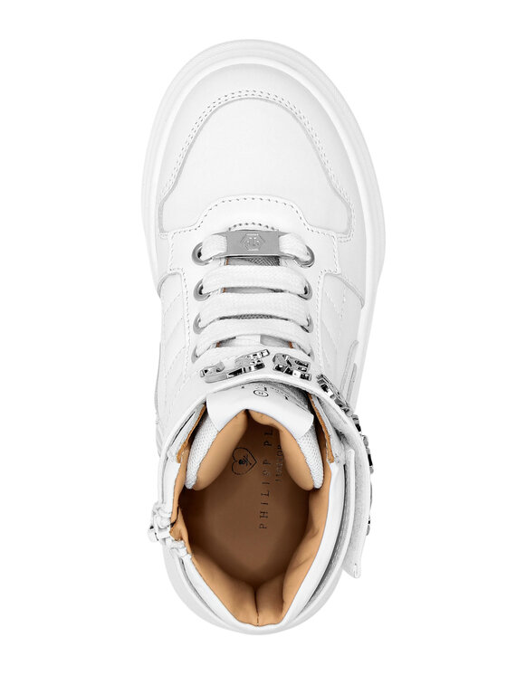 PHILIPP PLEIN PHILIPP PLEIN Sneakersy 1017 Biały