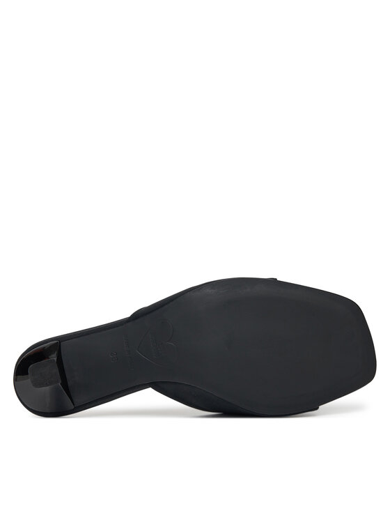 LOVE MOSCHINO LOVE MOSCHINO Şlapi JA28045G0MIM0000 Negru