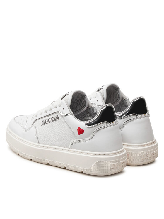 LOVE MOSCHINO LOVE MOSCHINO Sneakersy JA15144G1LJC210B Biały