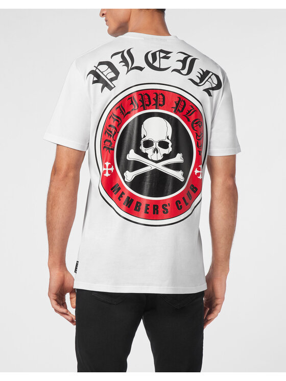 PHILIPP PLEIN PHILIPP PLEIN T-Shirt 11647 Bílá Regular Fit
