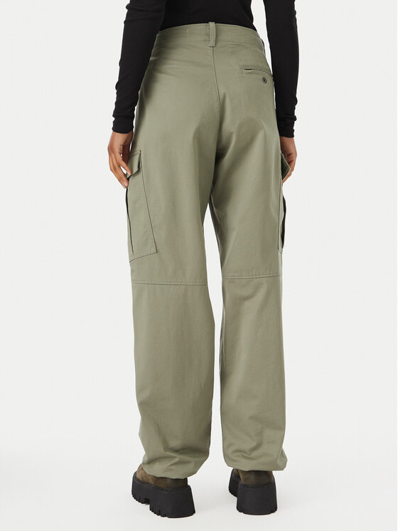 G-Star Raw G-Star Raw Hlače D29512-5126 Zelena Straight Fit