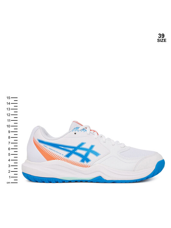 Asics Asics Buty do tenisa Gel-Dedicate 9 Gs 1044A085 Biały