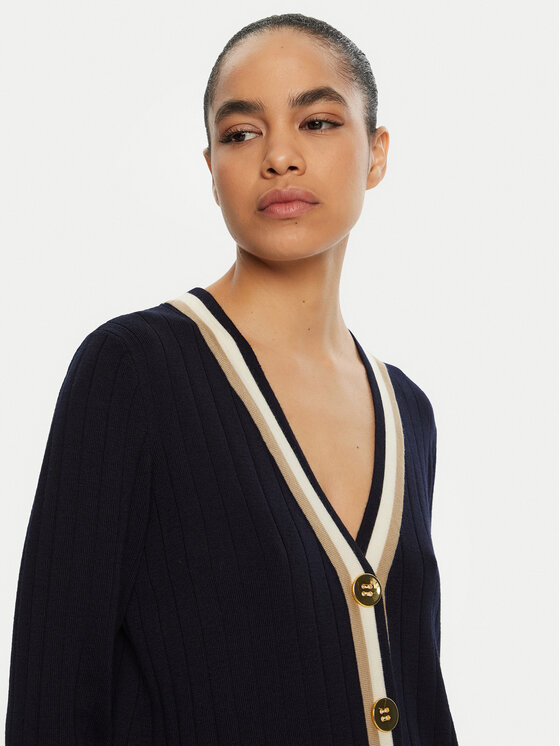 Luisa Spagnoli Luisa Spagnoli Strickjacke Magistro 58593 Dunkelblau Regular Fit