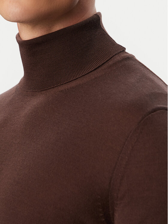 BOSS BOSS Dolčevita H-Musso 50565517 Tamno smeđa Regular Fit