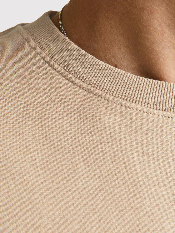 Jack&Jones Jack&Jones Majica dugih rukava Star 12208182 Bež Regular Fit