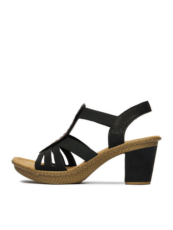 Rieker Rieker Sandales CEO-66526-00 Melns