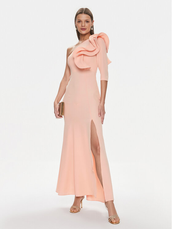 Rinascimento Rinascimento Rochie de seară CFC0117459003 Roz Regular Fit