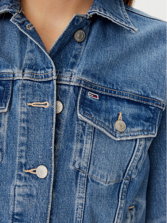 Tommy Jeans Tommy Jeans Kurtka jeansowa DW0DW20570 Niebieski Regular Fit