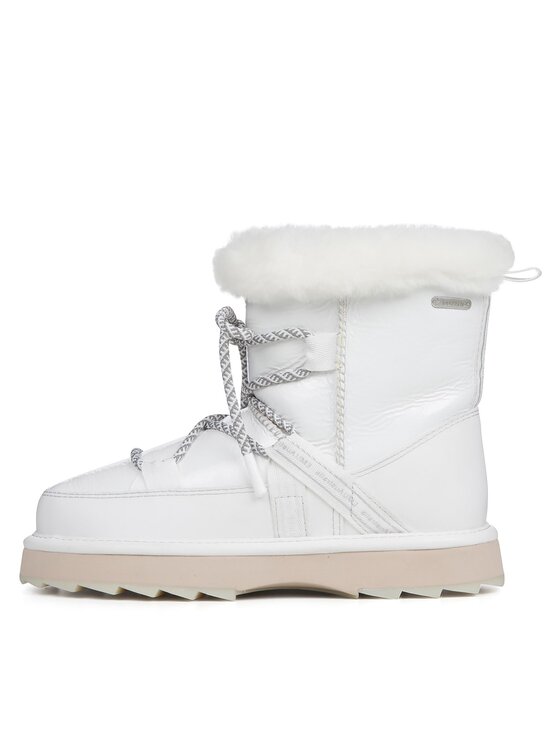 EMU Australia Μπότες Χιονιού Blurred Glossy 2.0 W12905 Λευκό