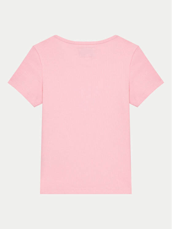Original Marines Original Marines T-Shirt DEA3528F Rosa Regular Fit