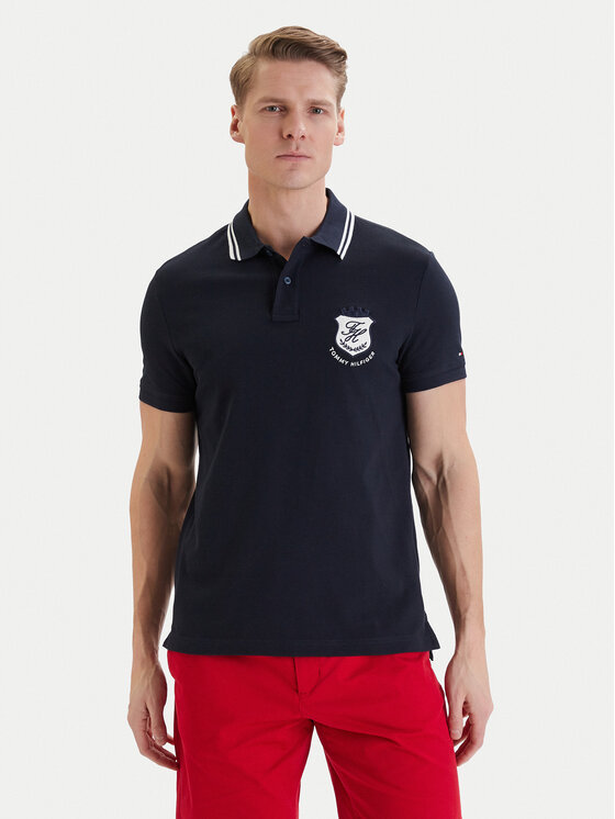 Tommy Hilfiger Tommy Hilfiger Polo Badge MW0MW43061 Σκούρο μπλε Regular Fit