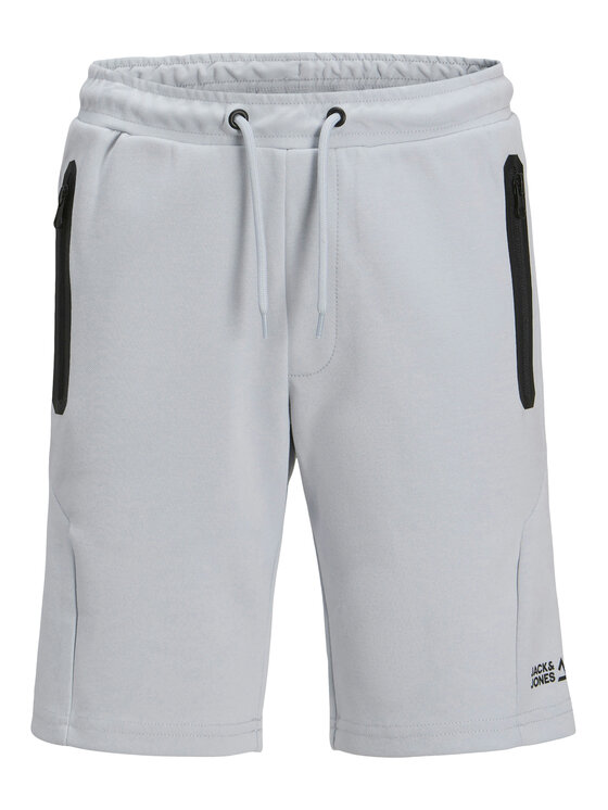 Jack & Jones Junior Jack & Jones Junior Szorty sportowe Gordon Fusion 12274667 Szary Slim Fit