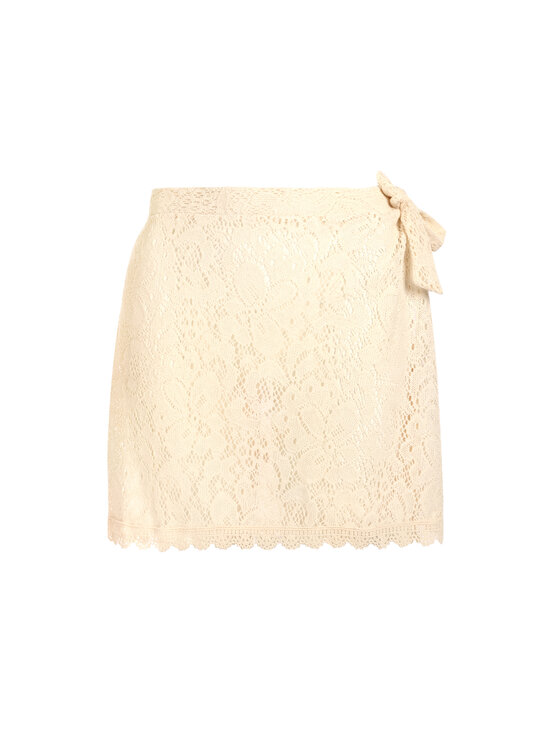 Feba Feba Minigonna F80-2024 Beige