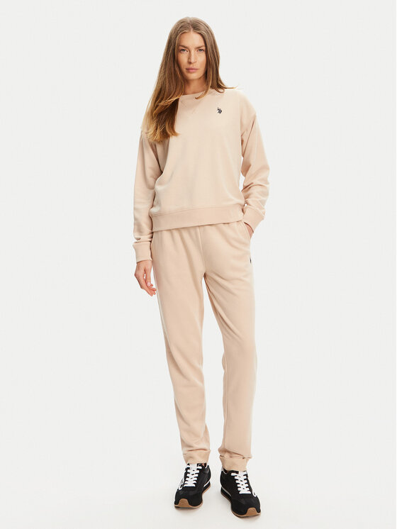 U.S. Polo Assn. U.S. Polo Assn. Majica dugih rukava WUP1492 Bež Regular Fit
