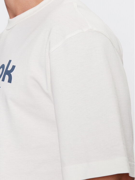 Reebok Reebok T-Shirt Basketball IL4435 Bílá Regular Fit