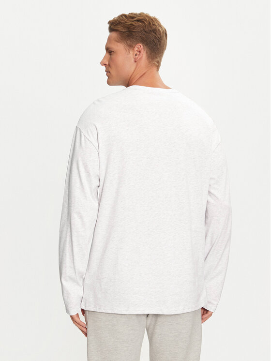 United Colors Of Benetton United Colors Of Benetton Koszulka piżamowa 3VR54M01P Szary Regular Fit