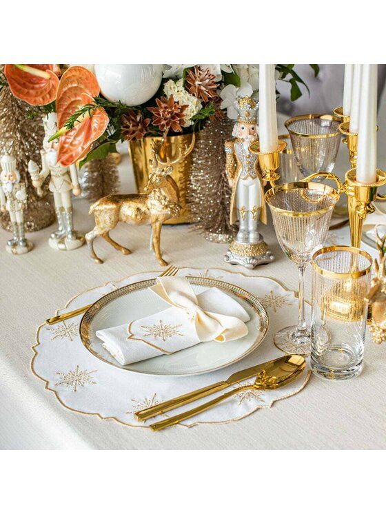Roseberry Home Roseberry Home Bieżnik Shiny Gold Złoty