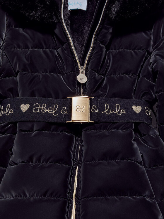 Abel & Lula Abel & Lula Μπουφάν χειμωνιάτικο 5839 Μαύρο Regular Fit