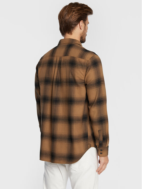 Vans Vans Camicia Monterey Iii VN0A3HL3 Marrone Classic Fit