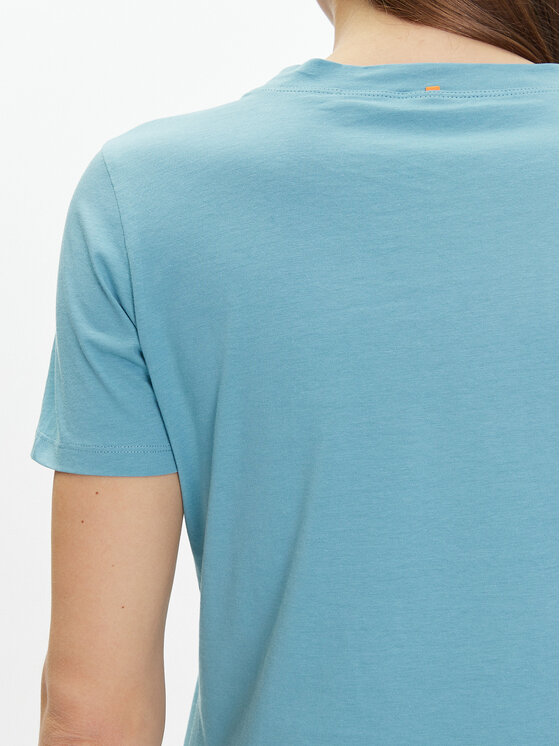 BOSS BOSS Tricou 50501139 Albastru celest Regular Fit