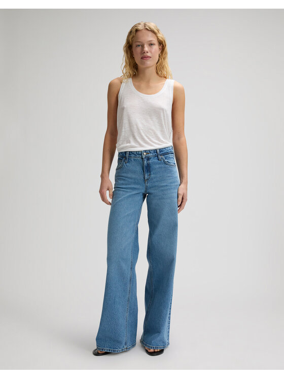 Lee Lee Jeansy HOPE Niebieski Loose Fit