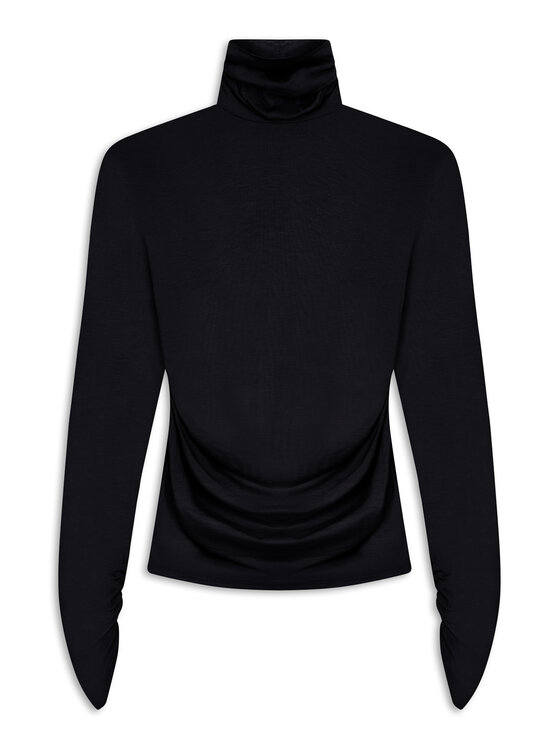 MARI PRETI MARI PRETI Dolcevita Lisara Nero Regular Fit