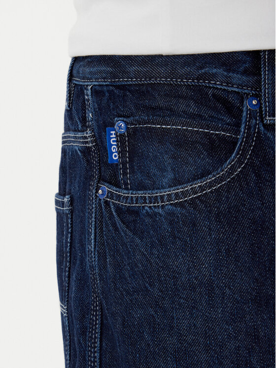 HUGO HUGO Farmer Carpenter 50553473 Sötétkék Baggy Fit