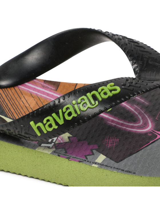 Havaianas Havaianas Čības uz pirksta MINECRAFT 41451250891 Melns
