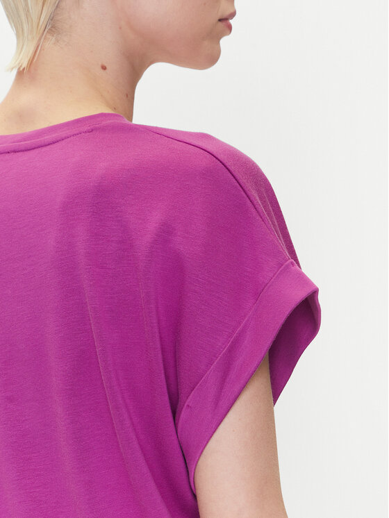 Emporio Armani Emporio Armani T-Shirt EW000616 AF12187 UA227 Růžová Loose Fit