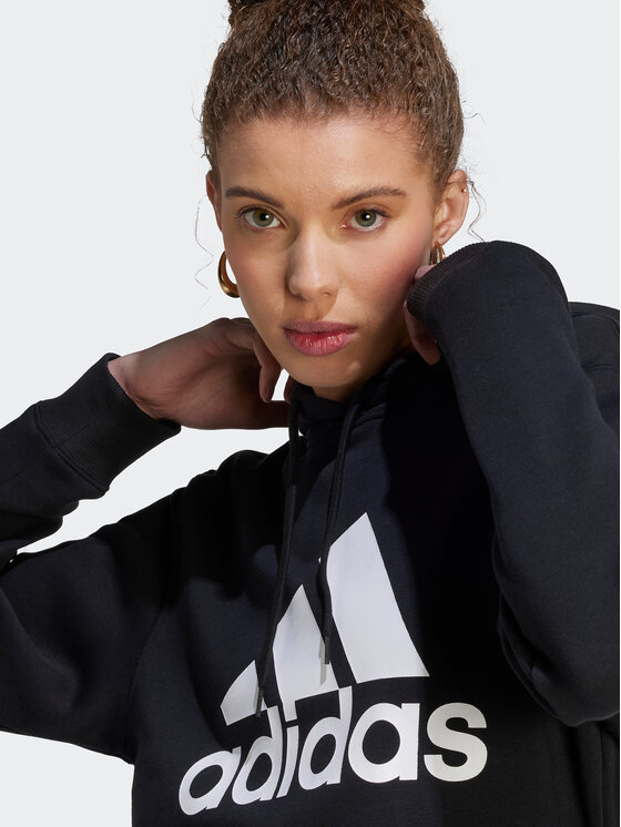 adidas adidas Суитшърт HZ2984 Черен Regular Fit