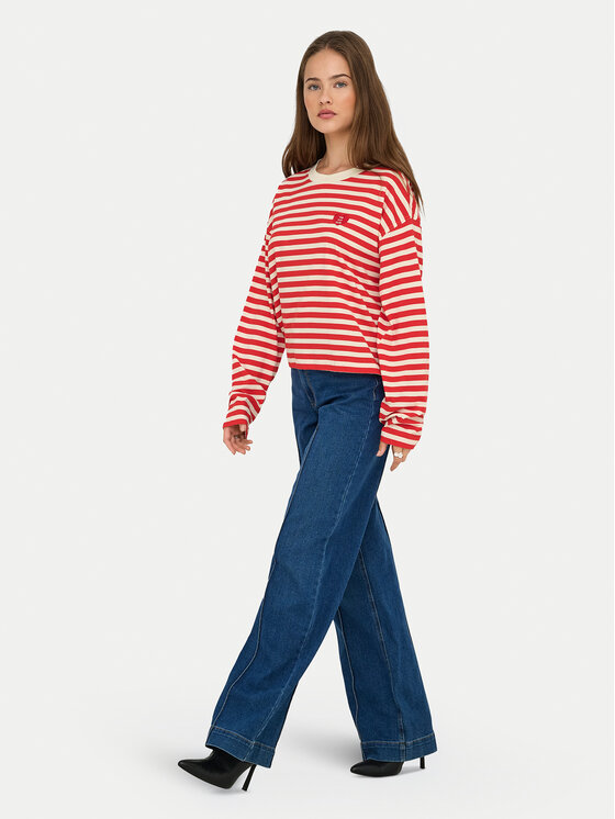 ONLY ONLY Bluza Livina 15359682 Rdeča Regular Fit