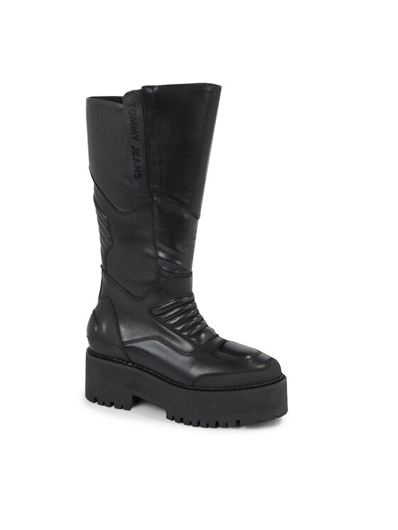 Tommy jeans cheap biker boots