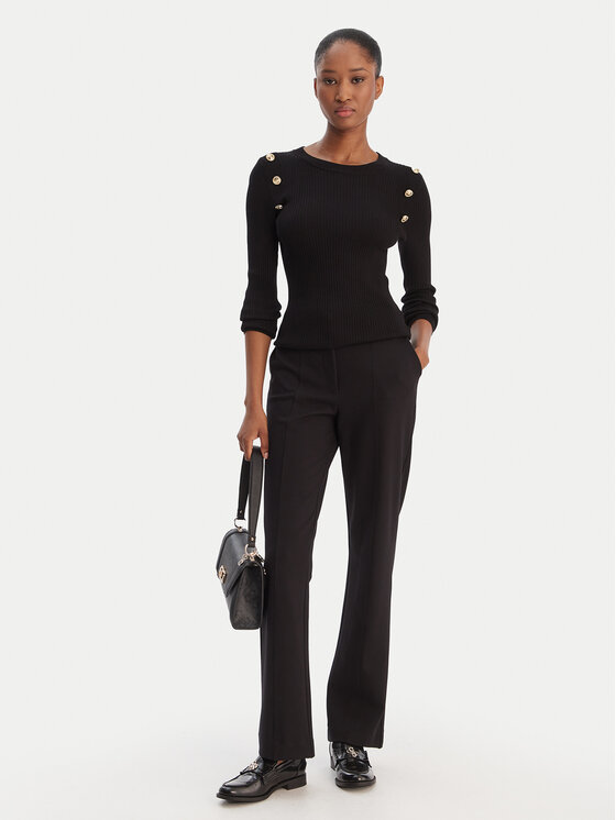 Guess Guess Pulover W6RR58 Z2YK2 Negru Regular Fit