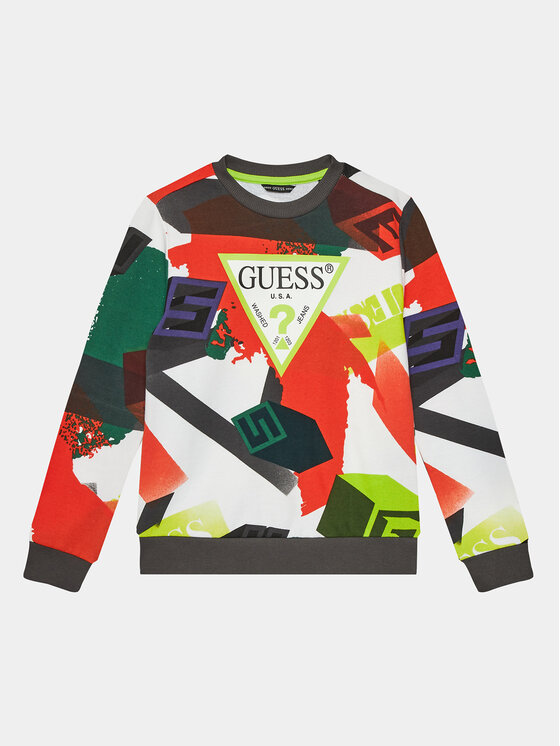 Guess Guess Μπλούζα Ls Active L4RQ01 KA6R3 Έγχρωμο Regular Fit