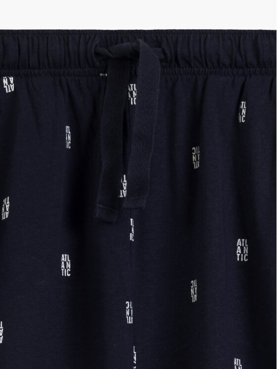 Atlantic Atlantic Piżama ATL Granatowy Regular Fit