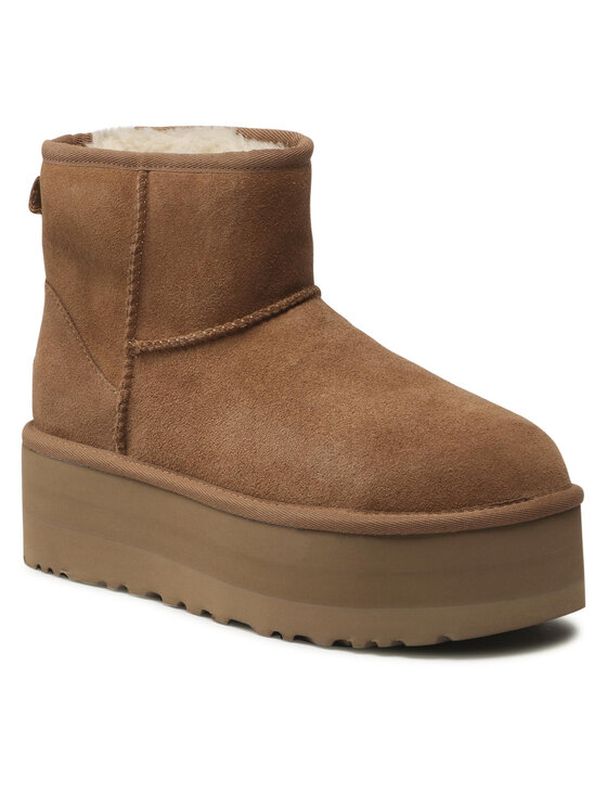 Ugg Ugg Cizme de zăpadă W Classic Mini Platform 1134991 Maro