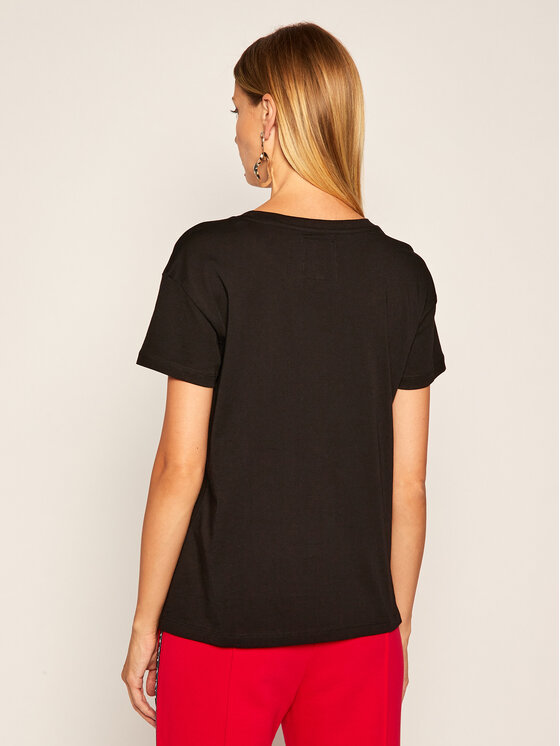 Armani Exchange Armani Exchange T-shirt 8NYTDX YJG3Z 8218 Nero Loose Fit