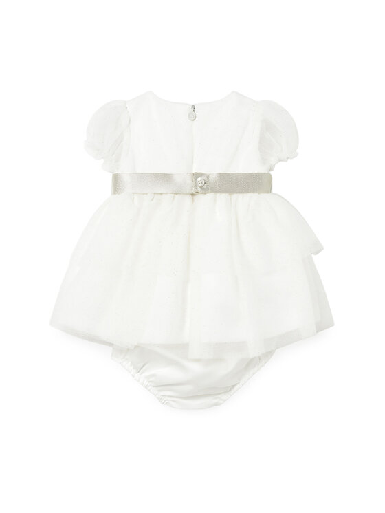 Mayoral Mayoral Vestito elegante 1882 Bianco Regular Fit