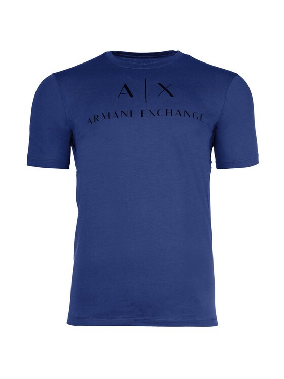 Armani Exchange Armani Exchange T-Shirt 10973 Niebieski Comfort Fit