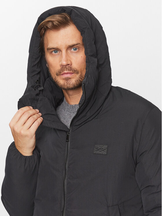 United Colors Of Benetton United Colors Of Benetton Зимно яке 2T2LUN03G Черен Regular Fit
