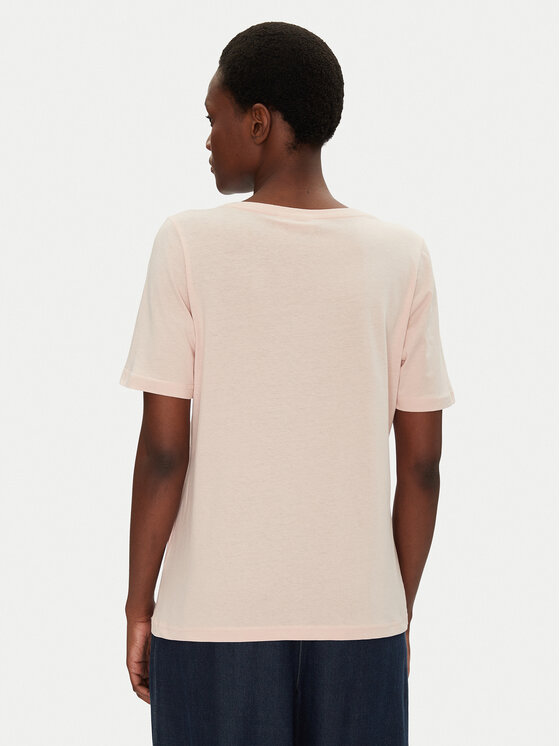 Fransa Fransa Tricou 20615408 Roz Regular Fit