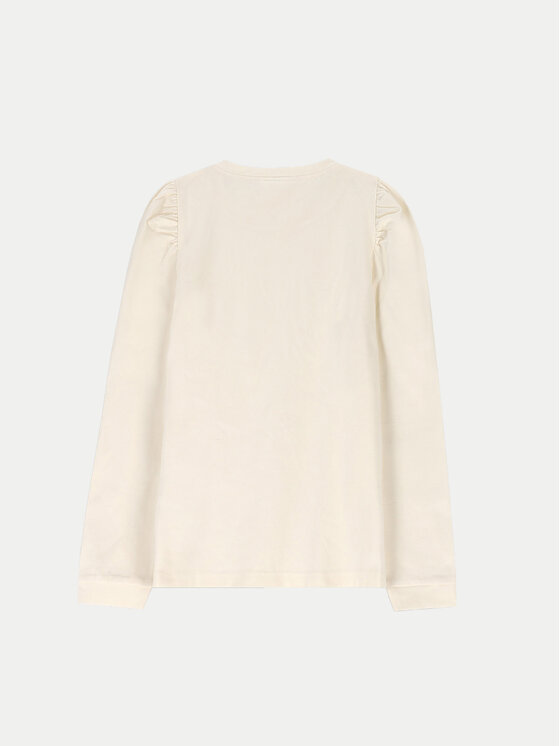 Coccodrillo Coccodrillo Bluse ZC4143103EJG Écru Regular Fit