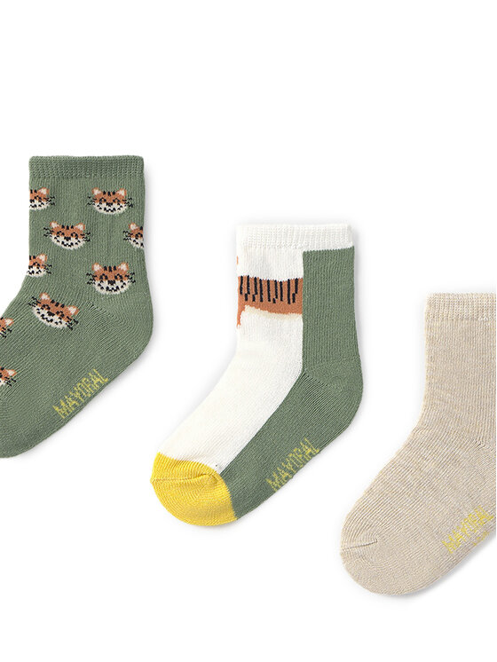 Mayoral Mayoral 3er-Set hohe Kindersocken 10870 Bunt
