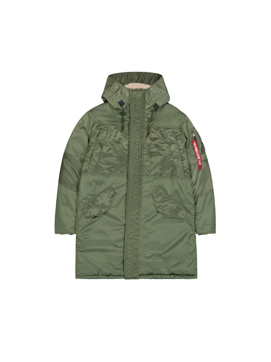 Alpha Industries Kurtka zimowa, rozmiar XXXL Zielony, Studio Field Parka Winter Jacket