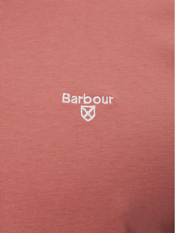 Barbour Barbour Majica Essential Sports MTS0331PI55 Roza Tailored Fit